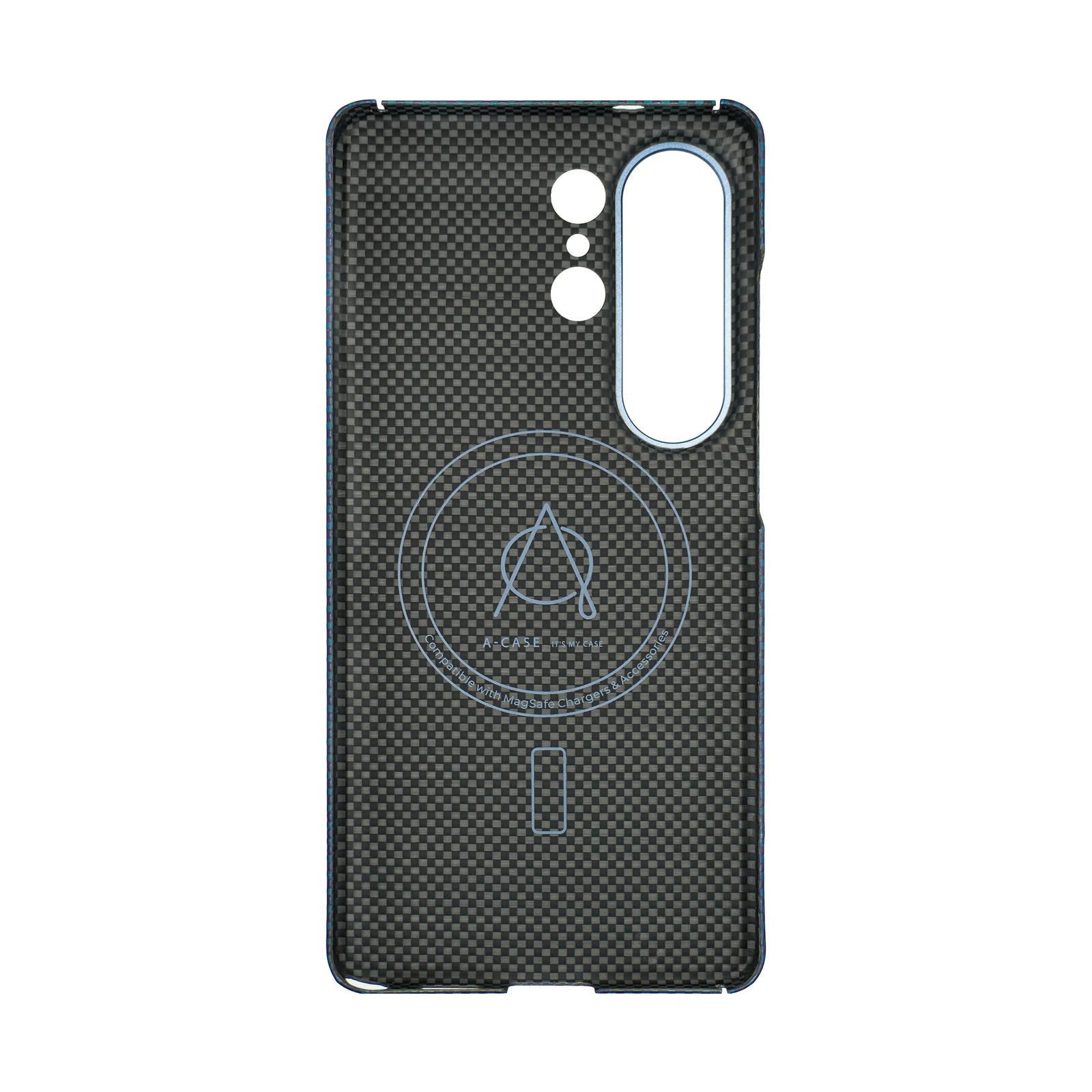A-Case Desen Aramid Fiber Bleu