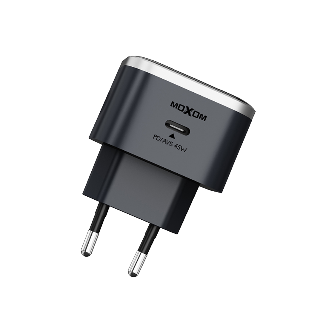 MOXOM - 45W TFT Touch Charger + Cable