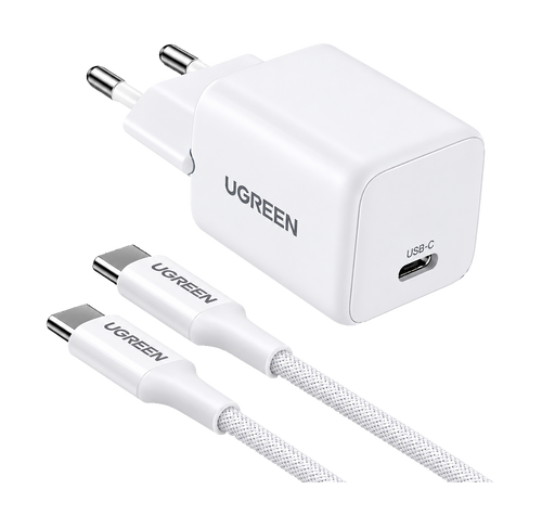 UGREEN X513 – Chargeur GaN 30W + Câble USB-C 60W