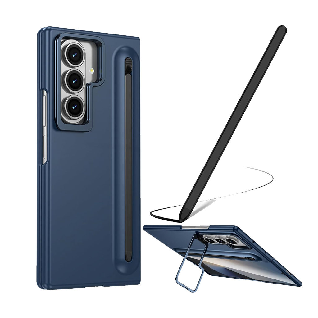 Pen Stand Case Z Fold 7 - Bleu