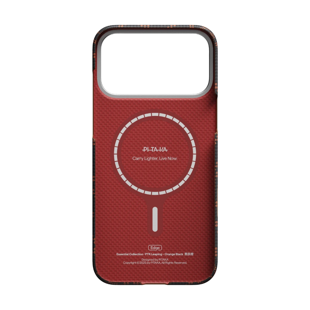 PITAKA Edge Case – Leaping Orange Black (PitaTap™)