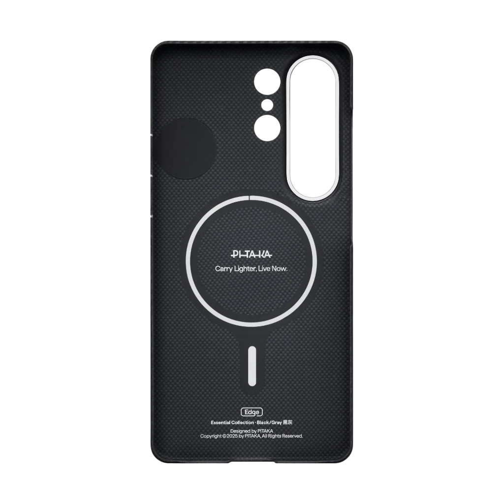 PITAKA Edge Case – 600D Black/Grey - Aaron Button
