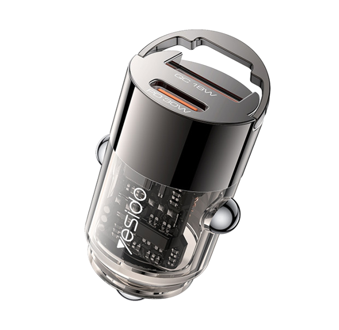 YESIDO Y68 – Mini Car Charger 30W
