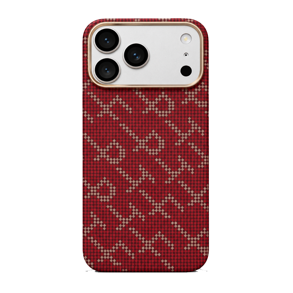 NY AI Kevlar Monogram - Burgundy