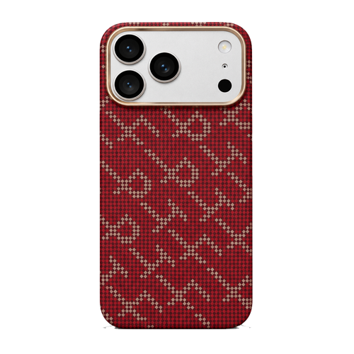 NY AI Kevlar Monogram - Burgundy