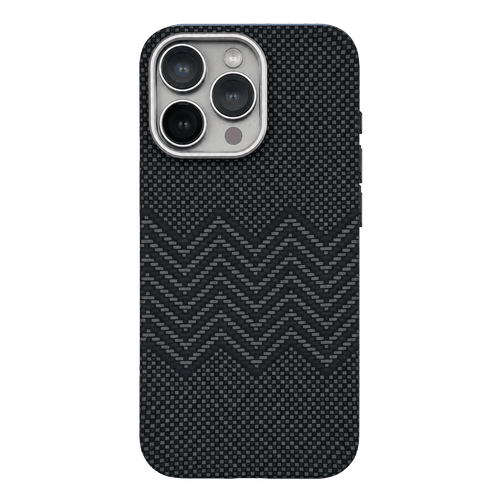 Wave Carbon Texture Noir (A15)