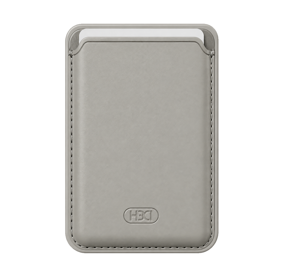 HDD HS-016 Porte-cartes MagSafe avec Ring Stand - Gris