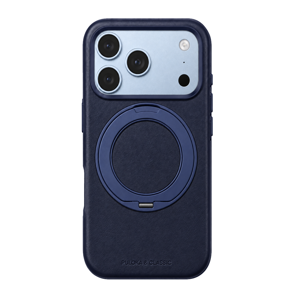 Puloka Rotoluxe Cuir Bleu