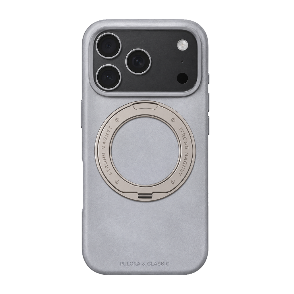Puloka Rotoluxe Cuir Gris