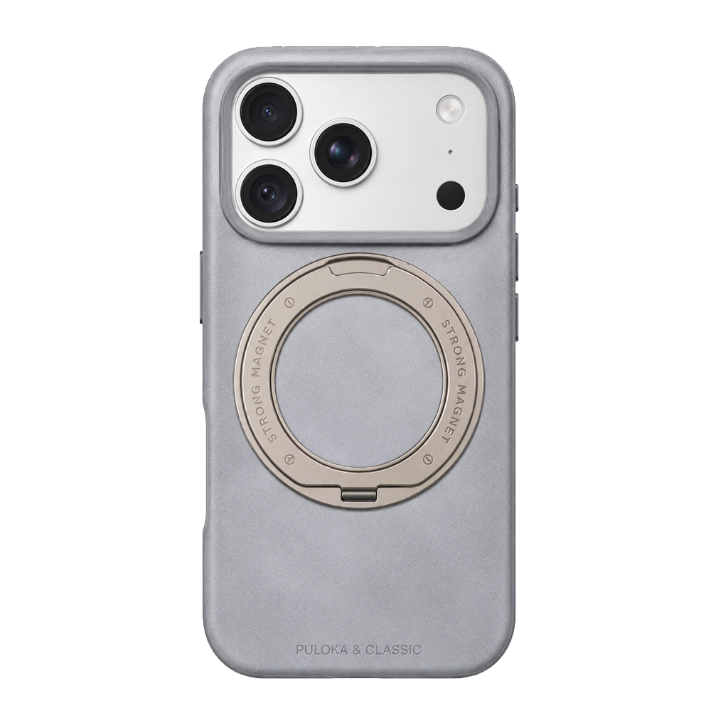 Puloka Rotoluxe Cuir Gris