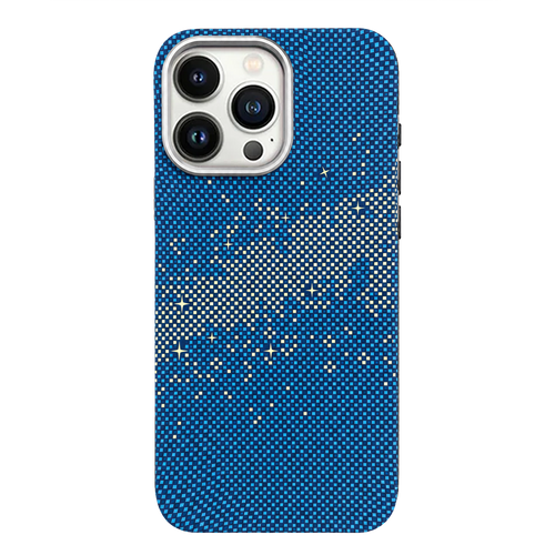 Stardust Carbon Texture Bleu (A15)