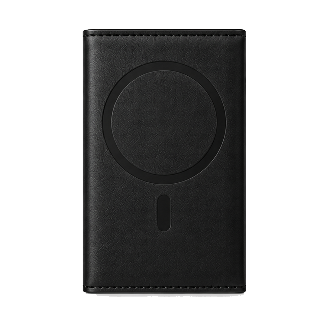 HDD Uyuni HS-013 – Porte-cartes MagSafe avec Stand - Noir