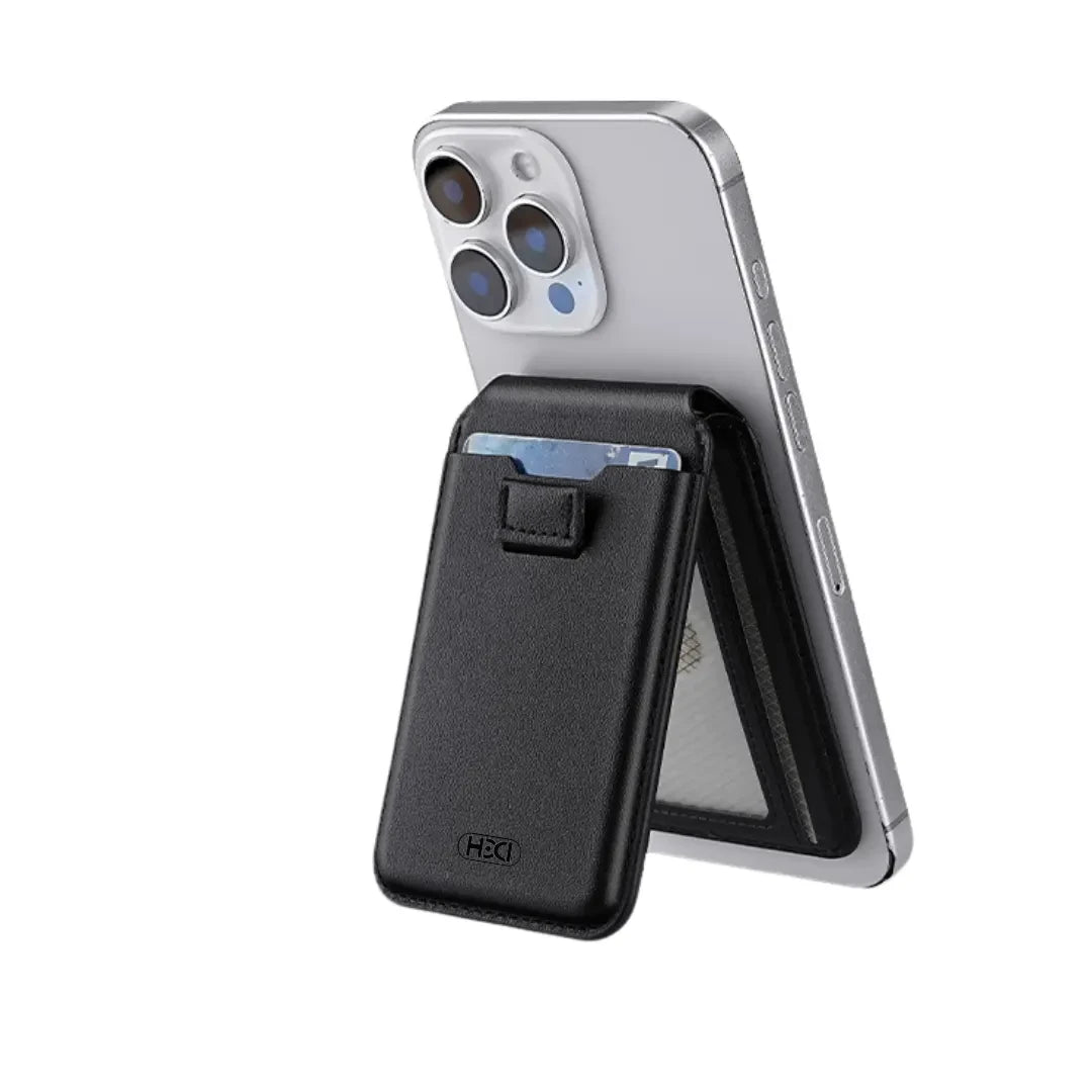 HDD Namib – Porte-cartes MagSafe avec Stand Intégré - Bleu