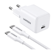 UGREEN X513 – Chargeur GaN 30W + Câble USB-C 60W
