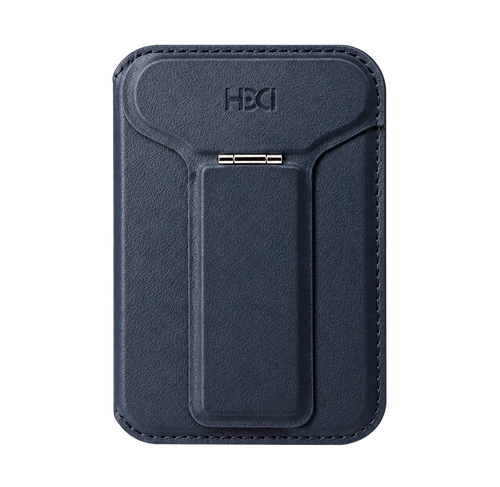 HDD Namib – Porte-cartes MagSafe avec Stand Intégré - Bleu