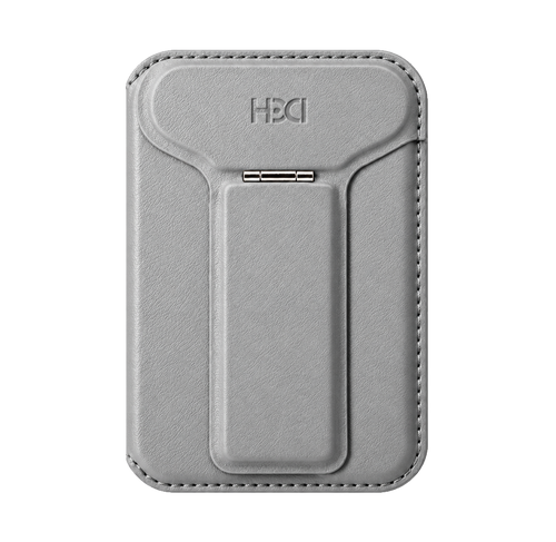 HDD Namib – Porte-cartes MagSafe avec Stand Intégré - Gris