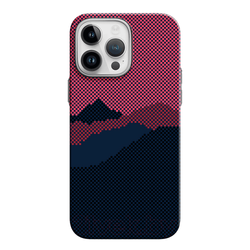 Mountain Carbon Texture Bordeaux (A15)