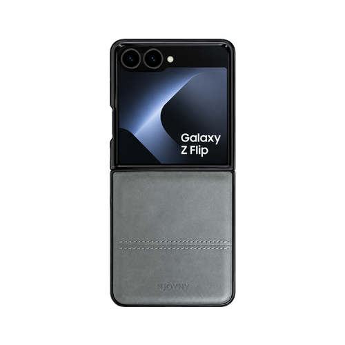 LEATHERA Z Flip 7 Gris