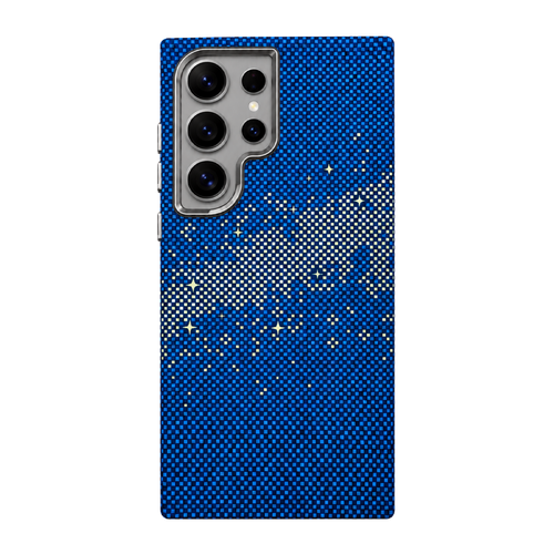 Stardust Carbon Texture Bleu - S24U