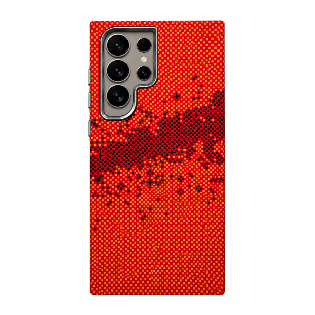 Stardust Carbon Texture Orange - S24U