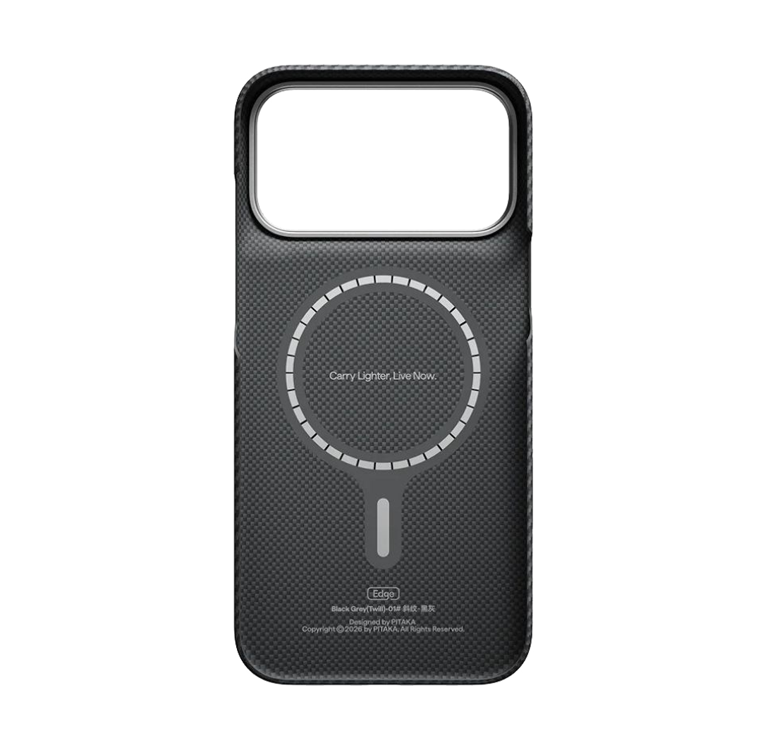 PITAKA Edge Case – Classic Black Grey (Twill)