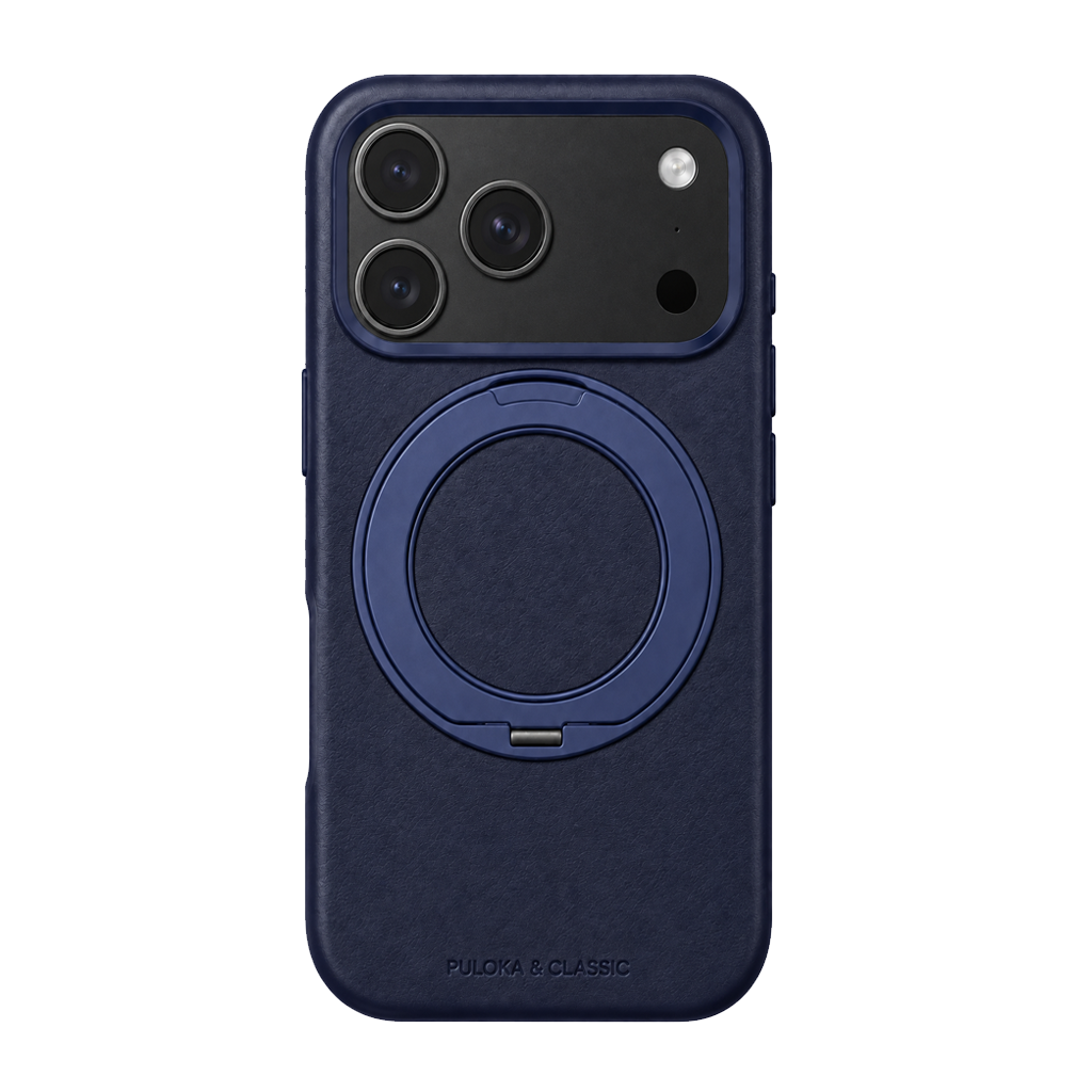 Puloka Rotoluxe Cuir Bleu