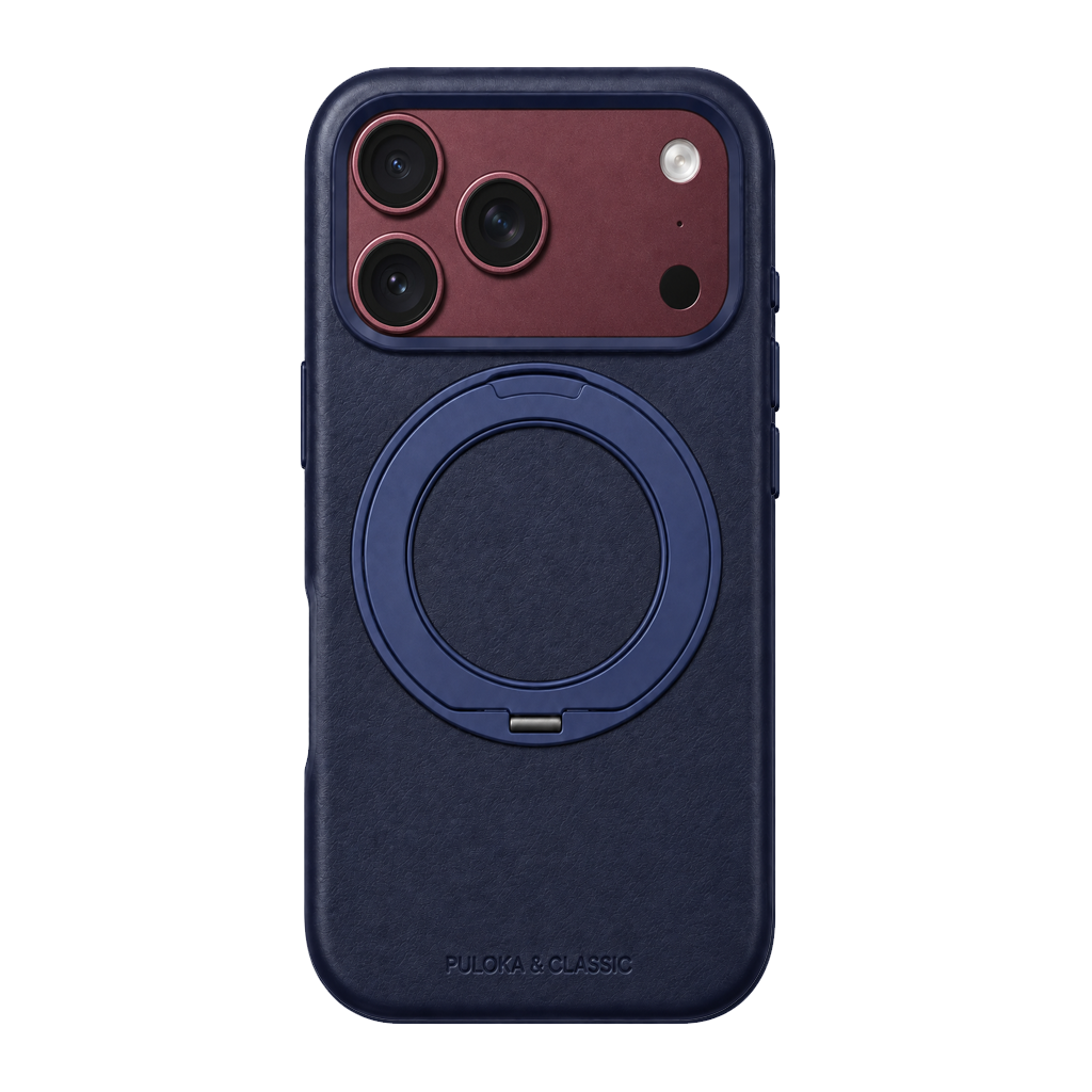 Puloka Rotoluxe Cuir Bleu