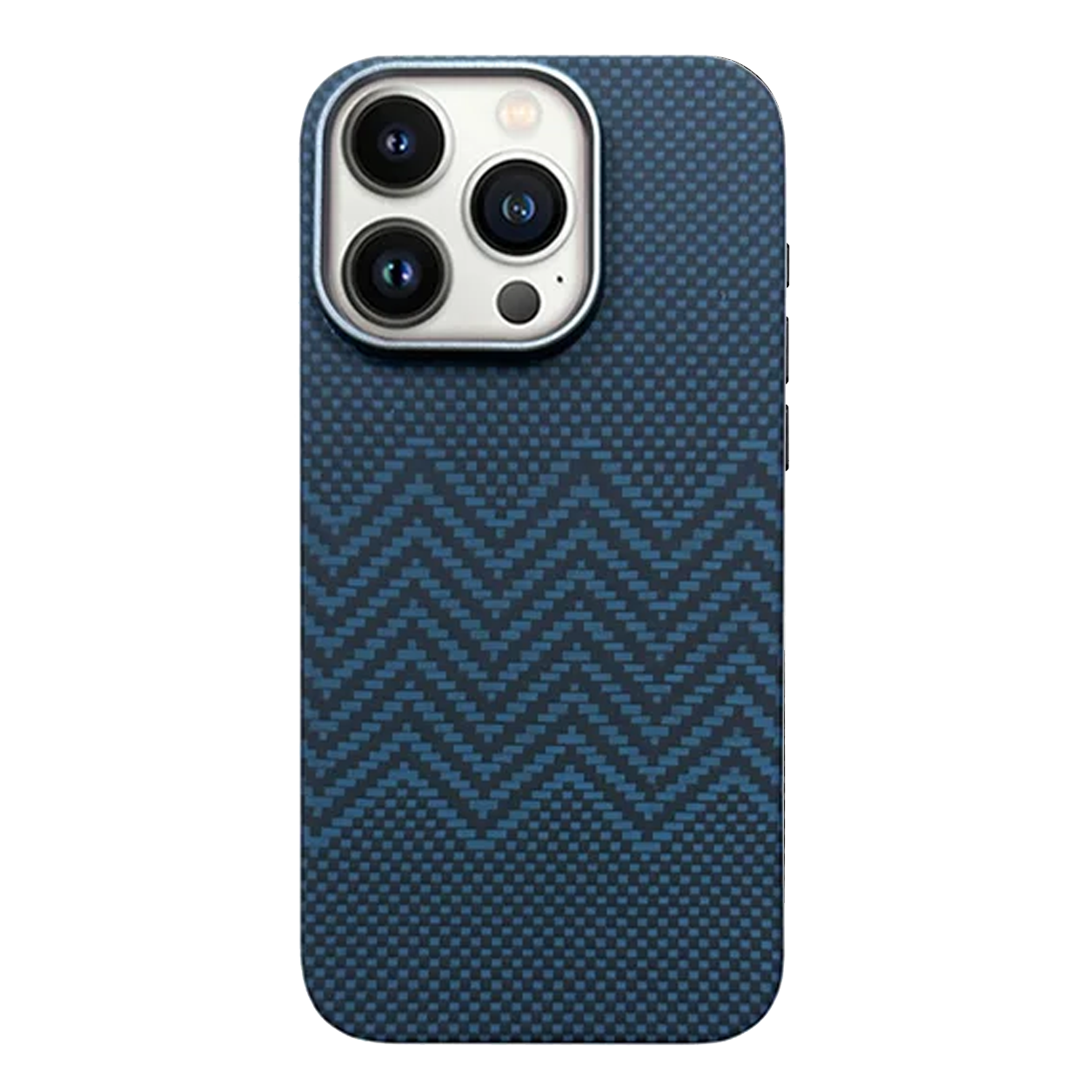 Wave Carbon Texture Bleu (A15)
