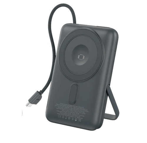 FONENG PX118 – Power Bank Magnétique 10000mAh 22.5W avec câble USB-C & Stand
