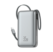 FONENG PX153 10000mAh – Câble USB-C Rétractable 35W