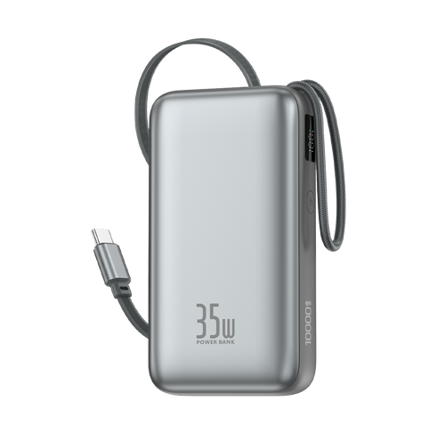FONENG PX153 10000mAh – Câble USB-C Rétractable 35W