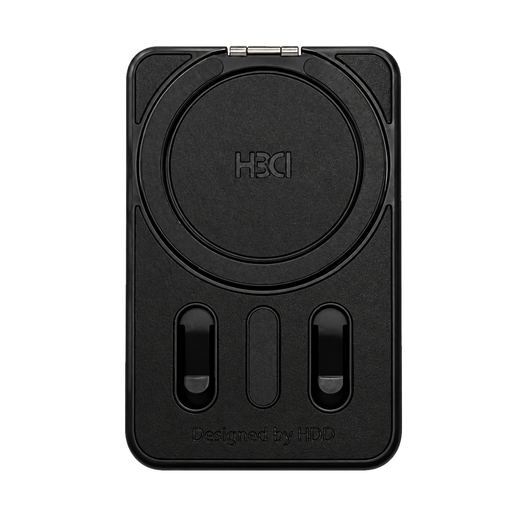 HDD Arabian HS-022 – Porte-cartes MagSafe avec Stand - Noir