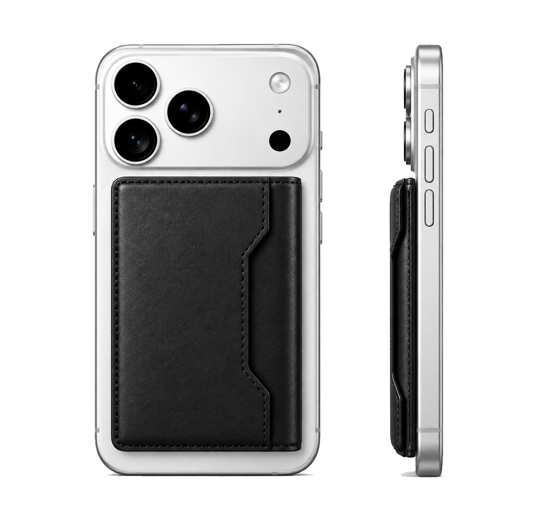 HDD Uyuni HS-013 – Porte-cartes MagSafe avec Stand - Noir