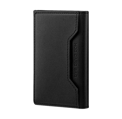 HDD Uyuni HS-013 – Porte-cartes MagSafe avec Stand - Noir