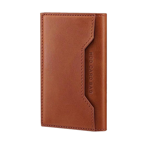 HDD Uyuni HS-013 – Porte-cartes MagSafe avec Stand - Marron