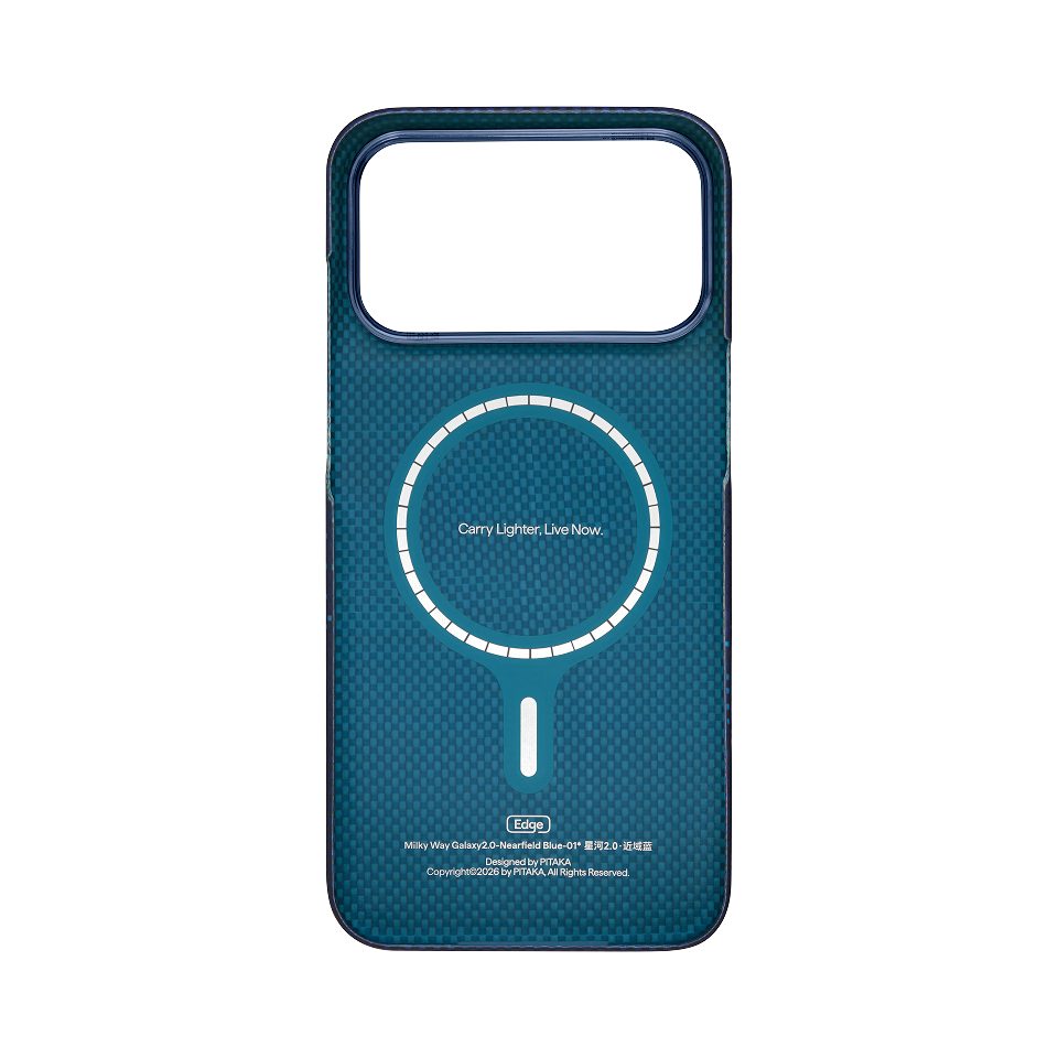 PITAKA Edge Case – Nearfield Blue (PitaTap™)